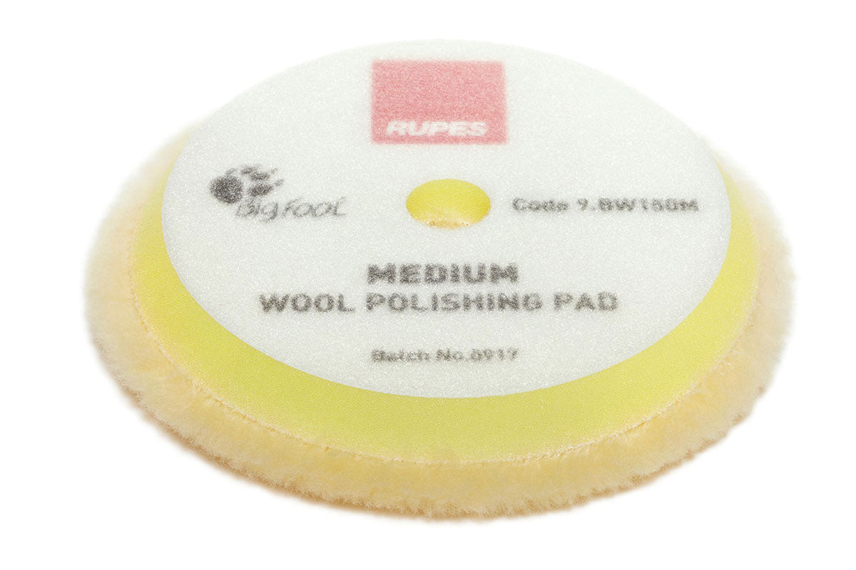 Rupes DA Yellow Wool Polishing Pad FOR LHR15