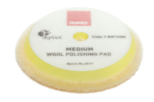Rupes DA Yellow Wool Polishing Pad FOR LHR15