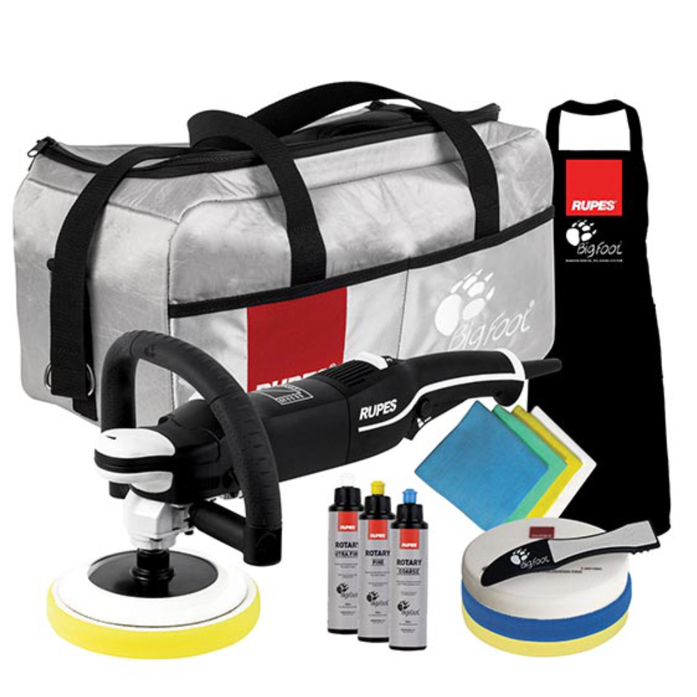 Rupes Rotary Polisher LH19E Bigfoot Kit 230v DLX Kit